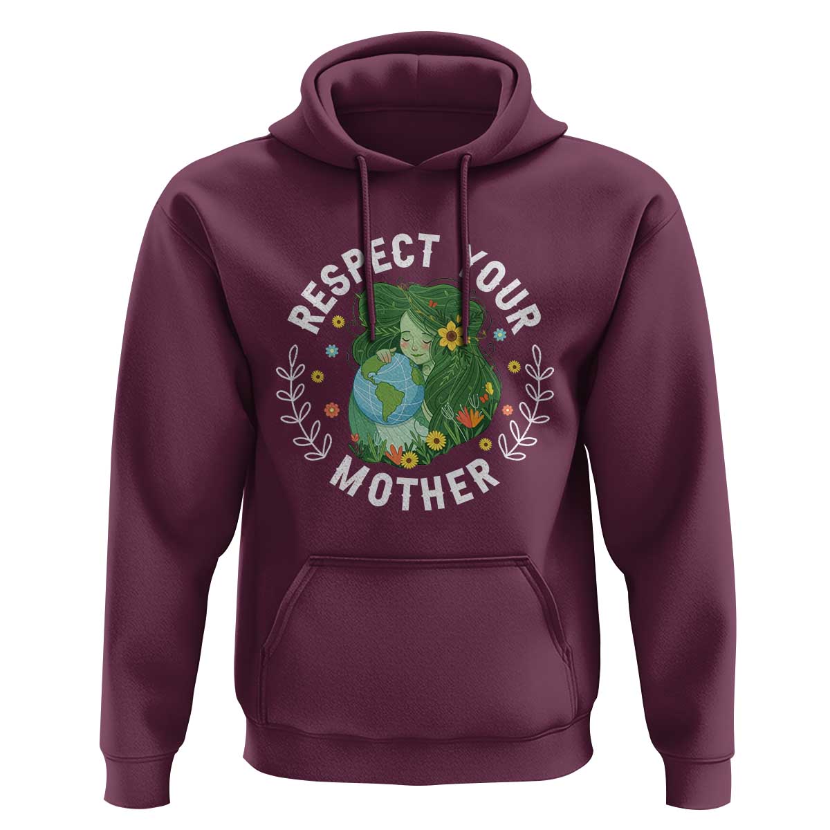 Respect Your Mother Hoodie Earth Mother Women Girl