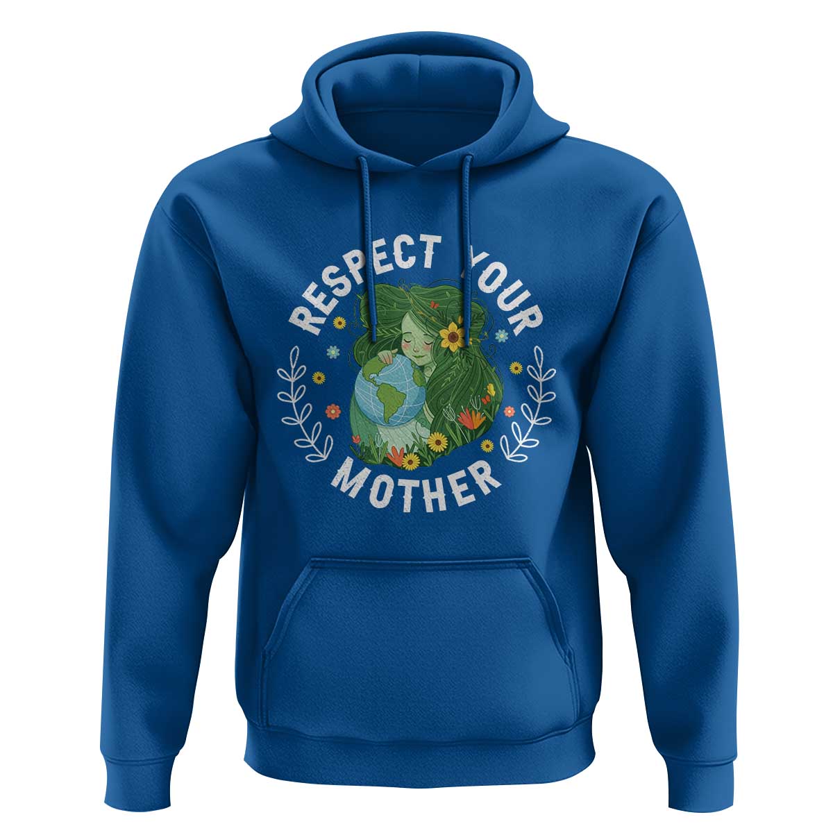 Respect Your Mother Hoodie Earth Mother Women Girl