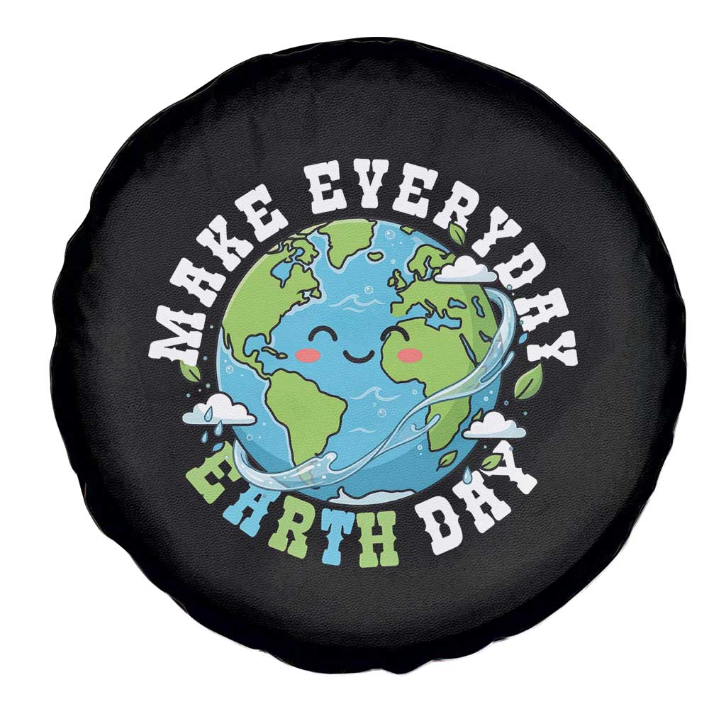 Funny Make Earth Day Every Day Spare Tire Cover Cute Environmental Awareness Earth Day