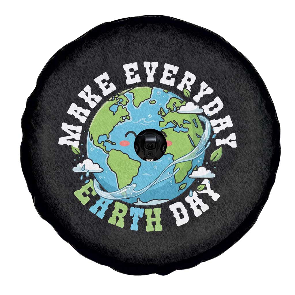 Funny Make Earth Day Every Day Spare Tire Cover Cute Environmental Awareness Earth Day
