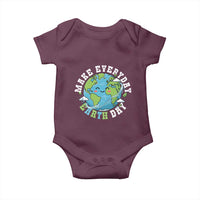 Funny Make Earth Day Every Day Baby Onesie Cute Environmental Awareness Earth Day