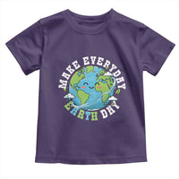 Funny Make Earth Day Every Day Toddler T Shirt Cute Environmental Awareness Earth Day