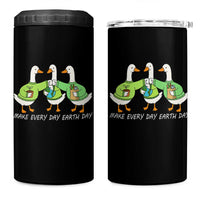 Funny Earth Day 4 in 1 Can Cooler Tumbler Silly Goose Make Earth Day Every Day