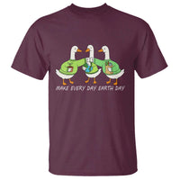 Funny Earth Day T Shirt Silly Goose Make Earth Day Every Day
