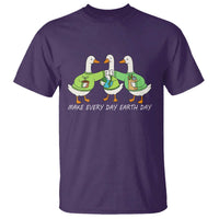 Funny Earth Day T Shirt Silly Goose Make Earth Day Every Day
