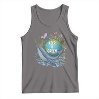 Keep It Green Earth Day Tank Top Eco-Friendly Nature Environmental Awareness