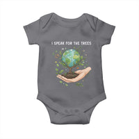I Speak For The Trees Baby Onesie Earth Day Awareness