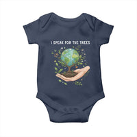I Speak For The Trees Baby Onesie Earth Day Awareness