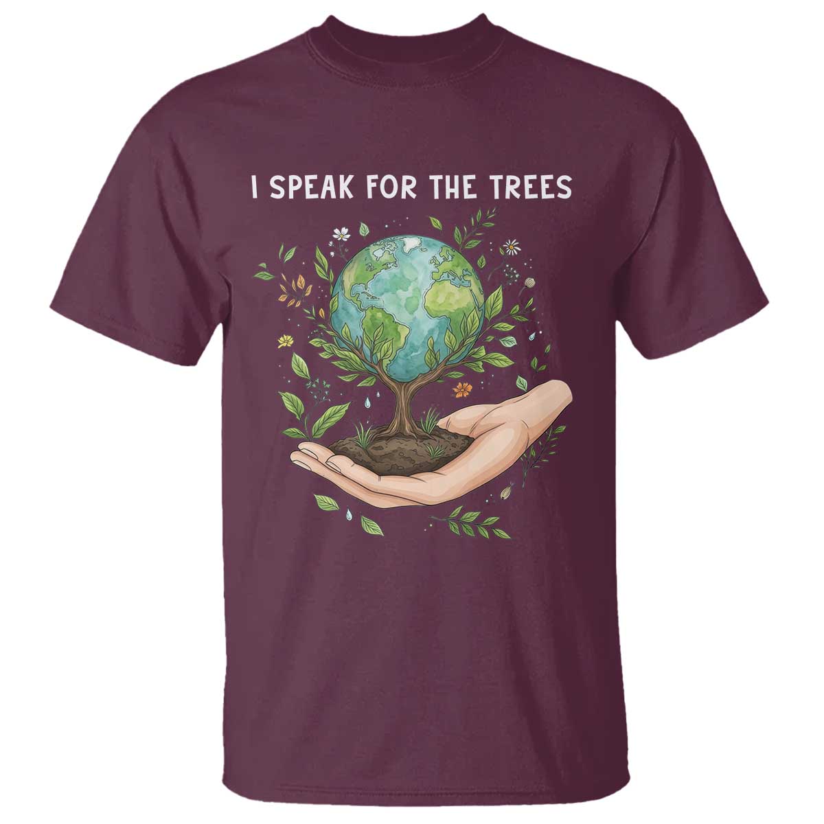 I Speak For The Trees T Shirt Earth Day Awareness