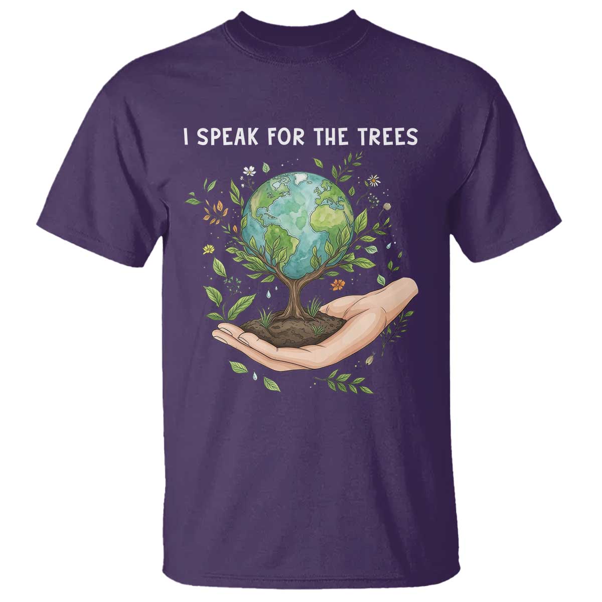 I Speak For The Trees T Shirt Earth Day Awareness