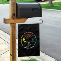 Earth Day Awareness Garden Flag Save The Bees Plant More Trees Clean The Seas Titties