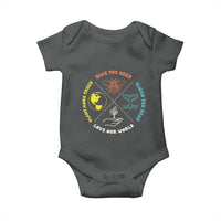 Earth Day Awareness Baby Onesie Save The Bees Plant More Trees Clean The Seas Titties