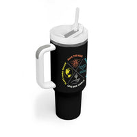 Earth Day Awareness Tumbler With Handle Save The Bees Plant More Trees Clean The Seas Titties