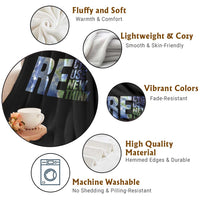 Earth Day Throw Blanket Recycle Reuse Renew Rethink