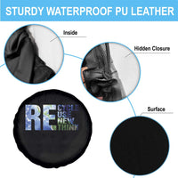 Earth Day Spare Tire Cover Recycle Reuse Renew Rethink