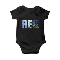 Earth Day Baby Onesie Recycle Reuse Renew Rethink