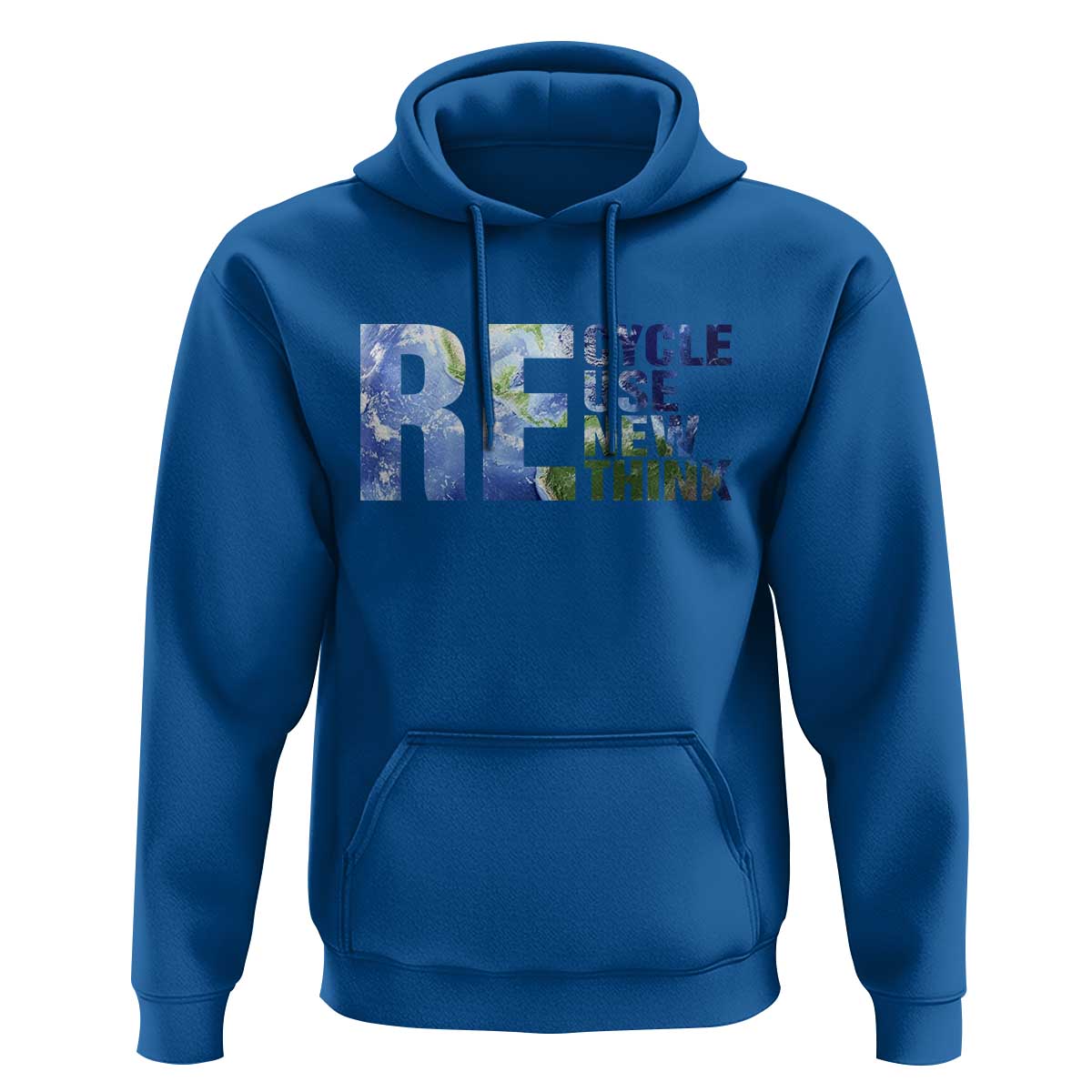 Earth Day Hoodie Recycle Reuse Renew Rethink