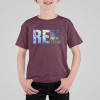 Earth Day T Shirt For Kid Recycle Reuse Renew Rethink