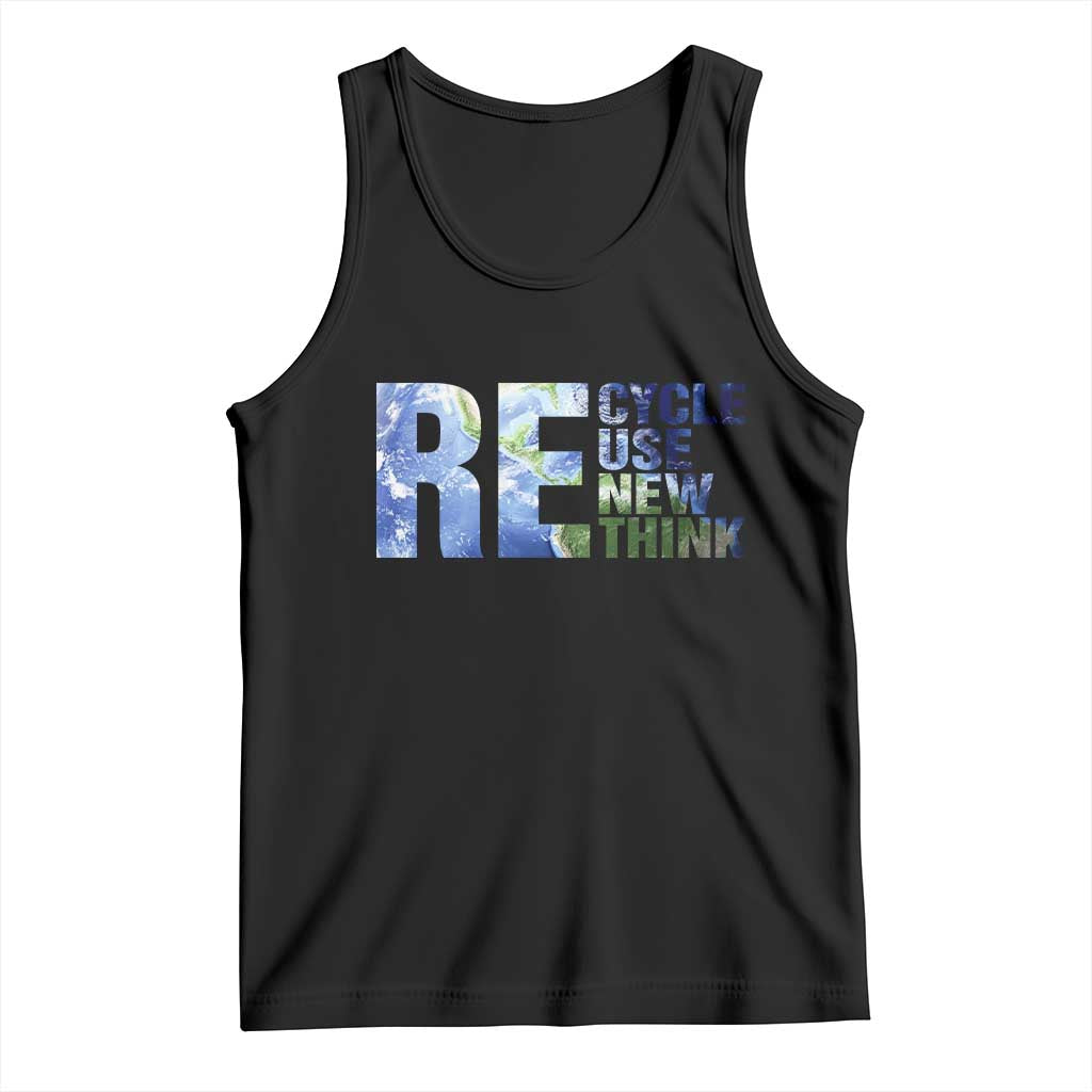 Earth Day Tank Top Recycle Reuse Renew Rethink