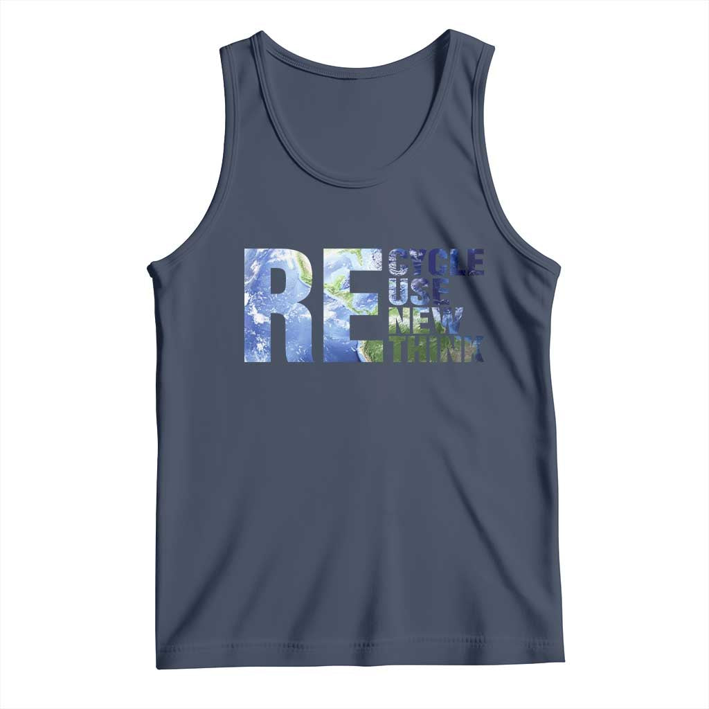 Earth Day Tank Top Recycle Reuse Renew Rethink