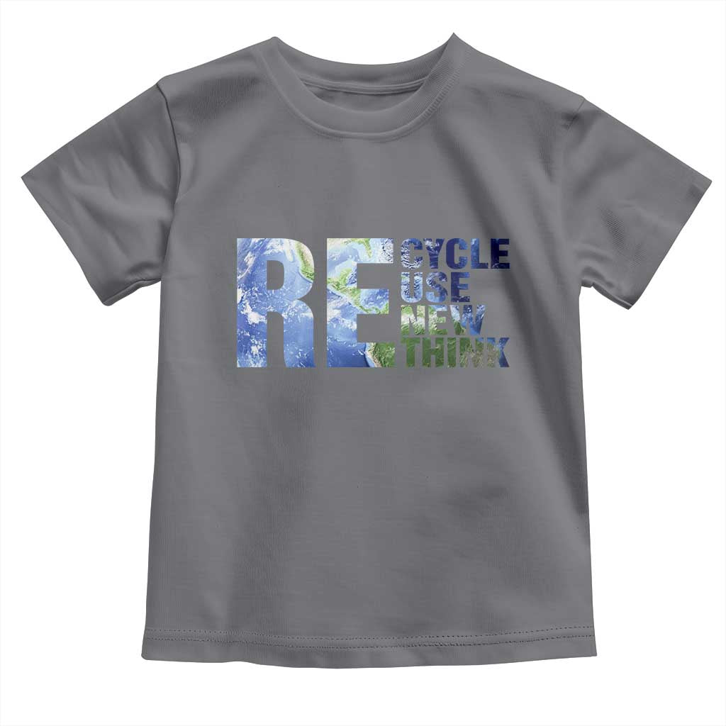 Earth Day Toddler T Shirt Recycle Reuse Renew Rethink