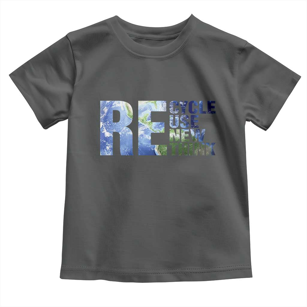 Earth Day Toddler T Shirt Recycle Reuse Renew Rethink