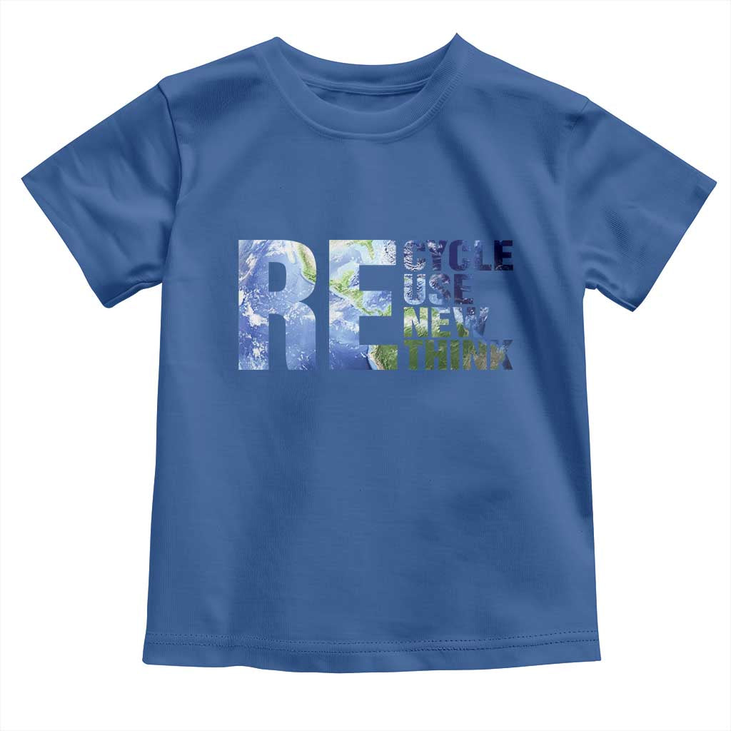 Earth Day Toddler T Shirt Recycle Reuse Renew Rethink