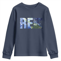 Earth Day Youth Sweatshirt Recycle Reuse Renew Rethink