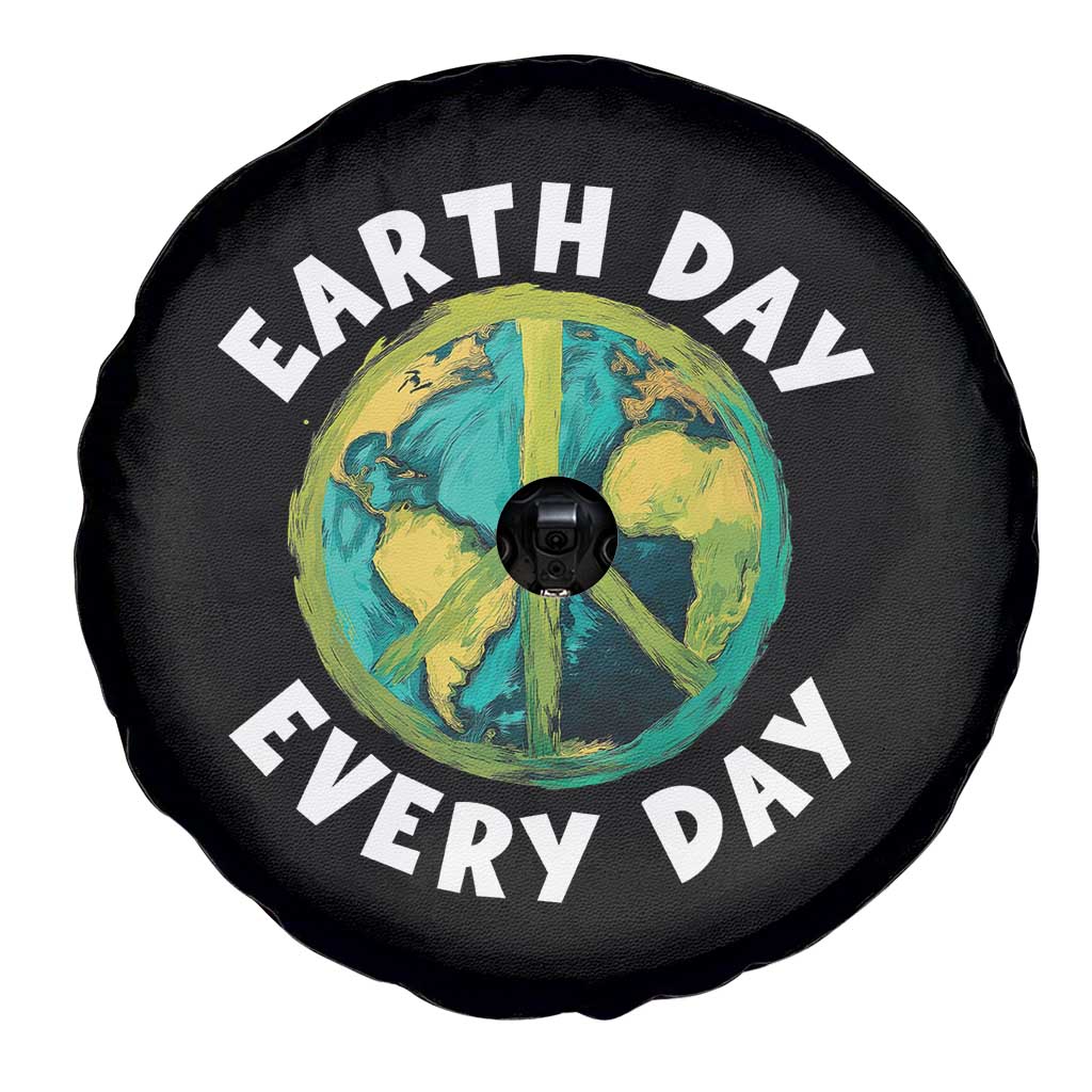 Earth Day Everyday Spare Tire Cover Peace Sign Nature Lover