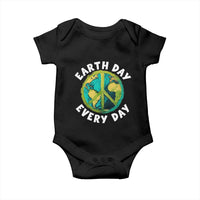 Earth Day Everyday Baby Onesie Peace Sign Nature Lover