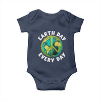 Earth Day Everyday Baby Onesie Peace Sign Nature Lover