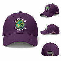 Earth Day Everyday Baseball Cap Peace Sign Nature Lover