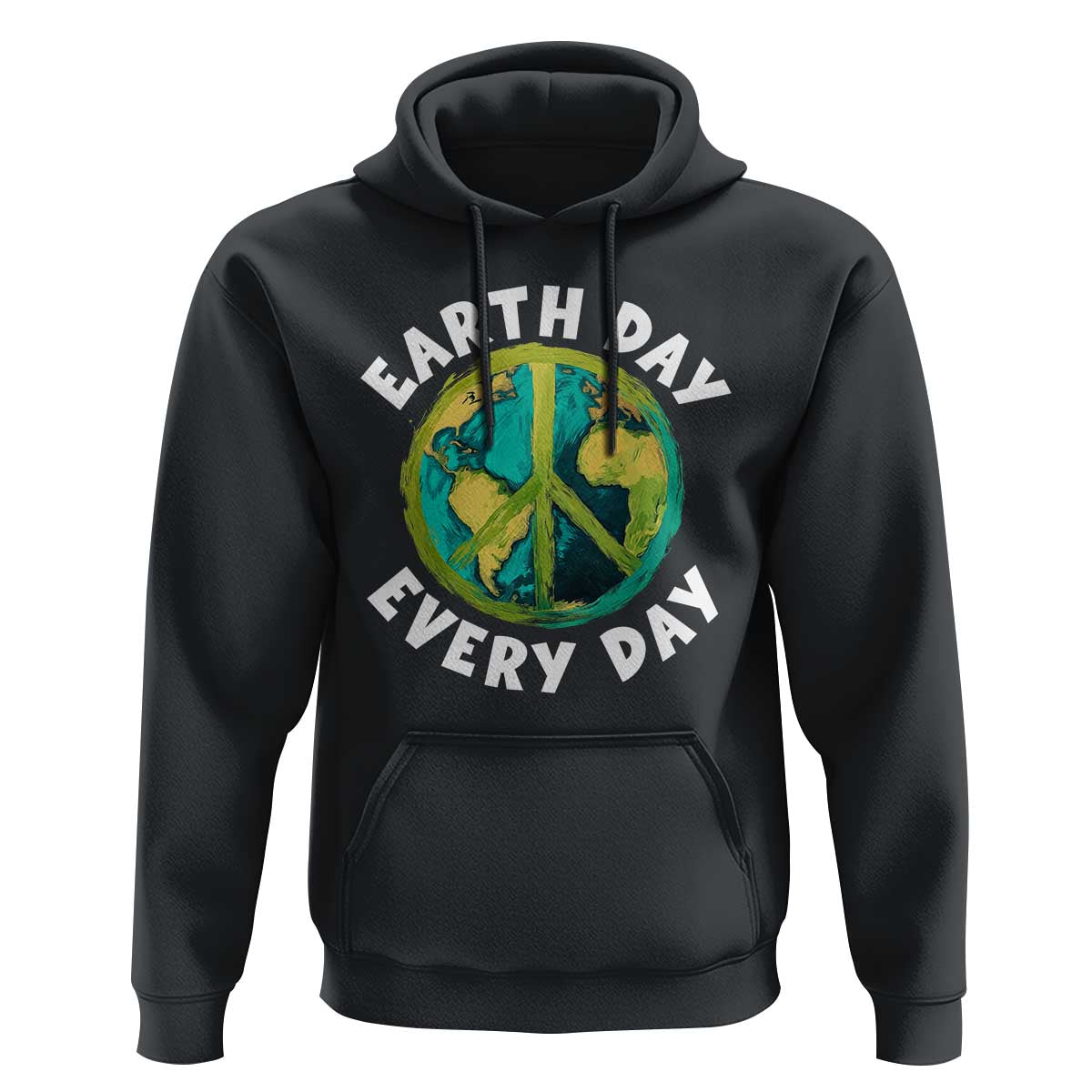 Earth Day Everyday Hoodie Peace Sign Nature Lover
