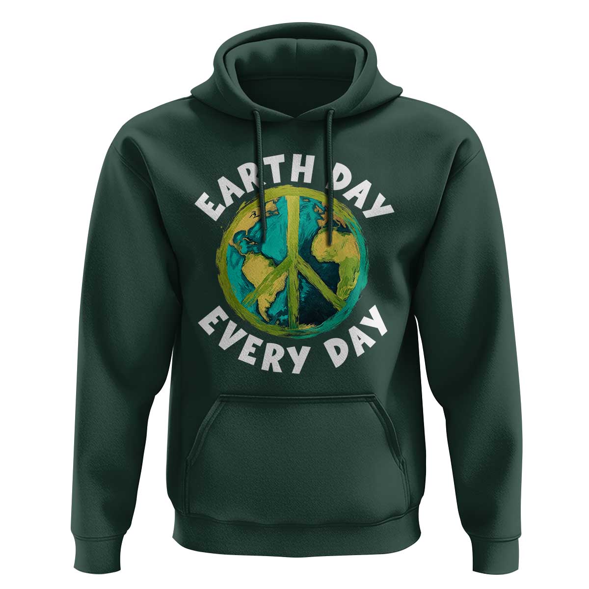 Earth Day Everyday Hoodie Peace Sign Nature Lover