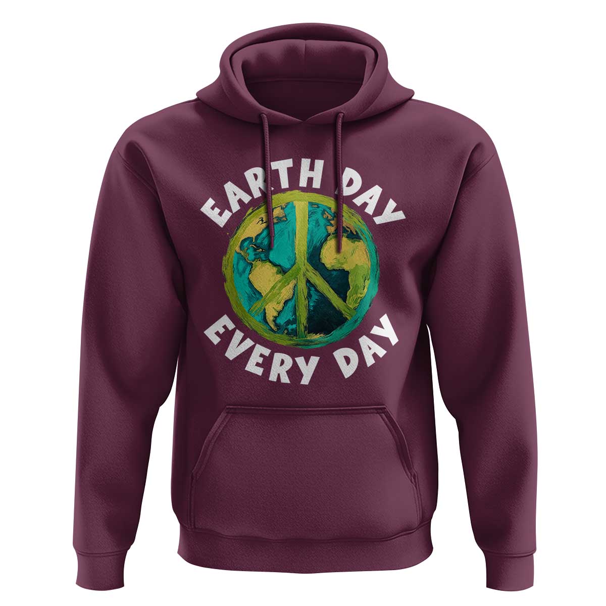 Earth Day Everyday Hoodie Peace Sign Nature Lover