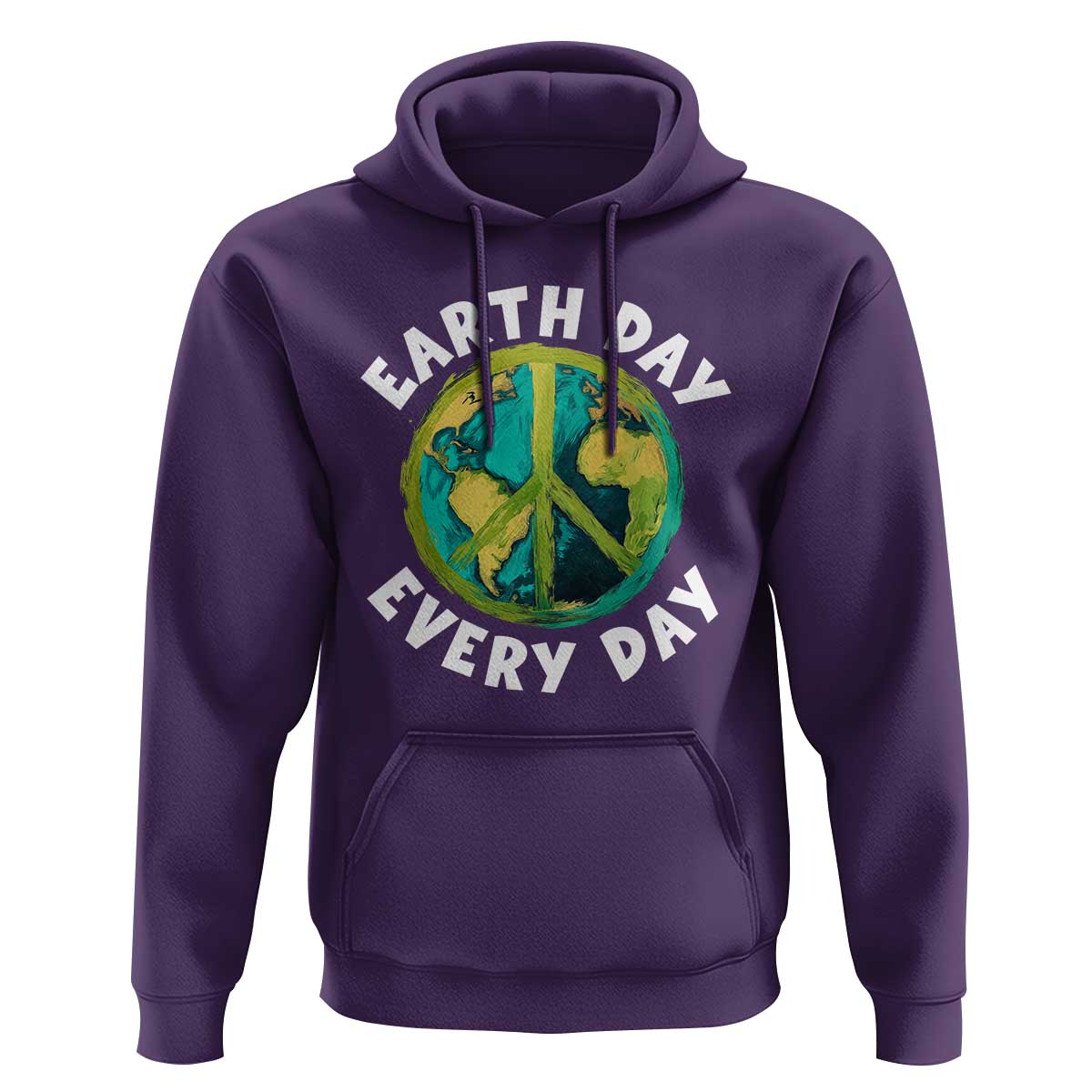 Earth Day Everyday Hoodie Peace Sign Nature Lover