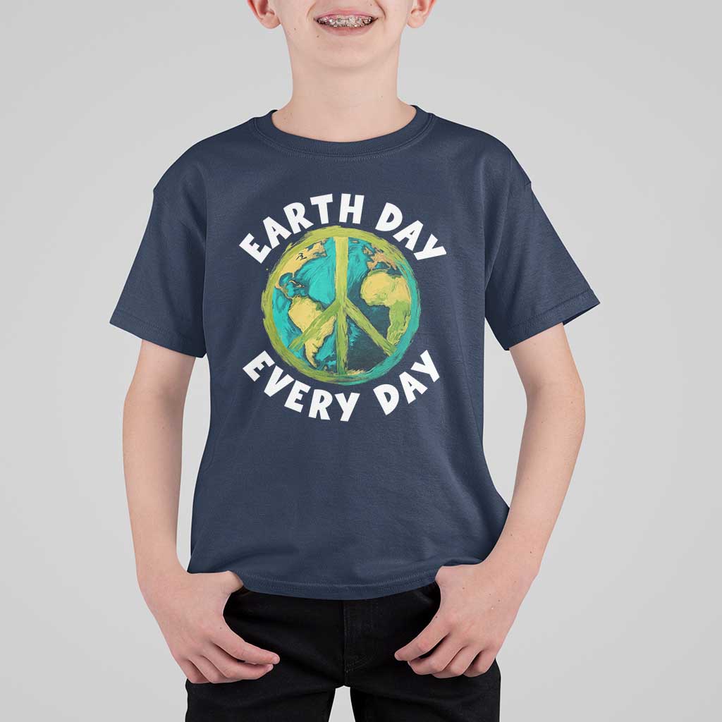 Earth Day Everyday T Shirt For Kid Peace Sign Nature Lover