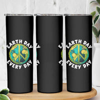 Earth Day Everyday Skinny Tumbler Peace Sign Nature Lover