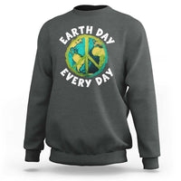 Earth Day Everyday Sweatshirt Peace Sign Nature Lover
