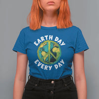 Earth Day Everyday T Shirt For Women Peace Sign Nature Lover