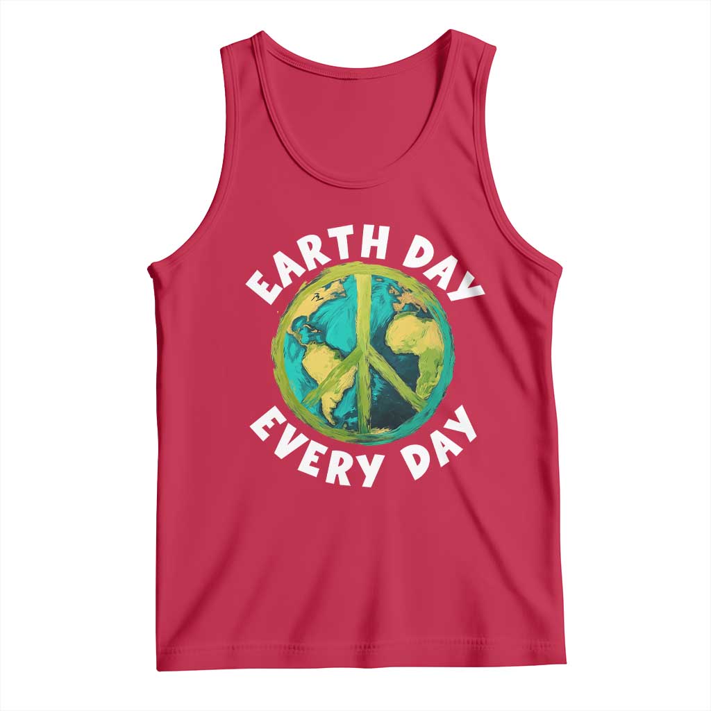 Earth Day Everyday Tank Top Peace Sign Nature Lover