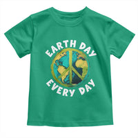 Earth Day Everyday Toddler T Shirt Peace Sign Nature Lover