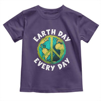 Earth Day Everyday Toddler T Shirt Peace Sign Nature Lover