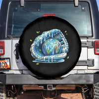 Earth Day Spare Tire Cover Funny Baseball Ice Cream Drip Glove Eco Friendly