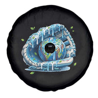 Earth Day Spare Tire Cover Funny Baseball Ice Cream Drip Glove Eco Friendly