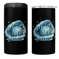 Earth Day 4 in 1 Can Cooler Tumbler Funny Baseball Ice Cream Drip Glove Eco Friendly