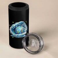Earth Day 4 in 1 Can Cooler Tumbler Funny Baseball Ice Cream Drip Glove Eco Friendly