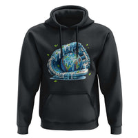 Earth Day Hoodie Funny Baseball Ice Cream Drip Glove Eco Friendly