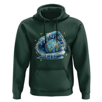 Earth Day Hoodie Funny Baseball Ice Cream Drip Glove Eco Friendly