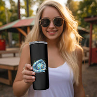 Earth Day Skinny Tumbler Funny Baseball Ice Cream Drip Glove Eco Friendly